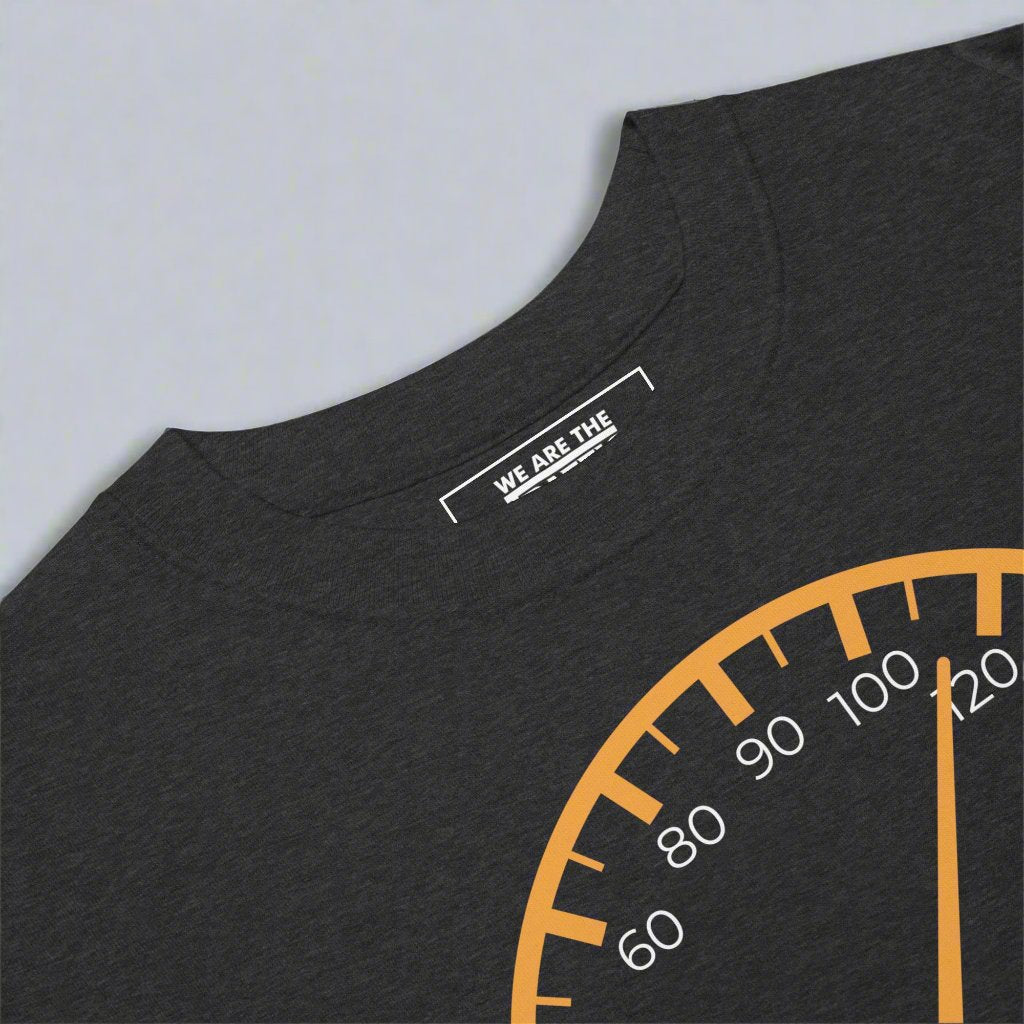 charcoal tee with speedometer