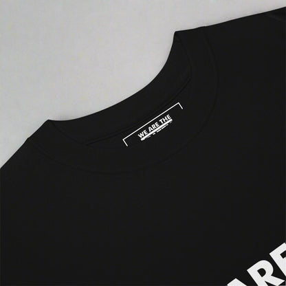 Closeup of t-shirt collar